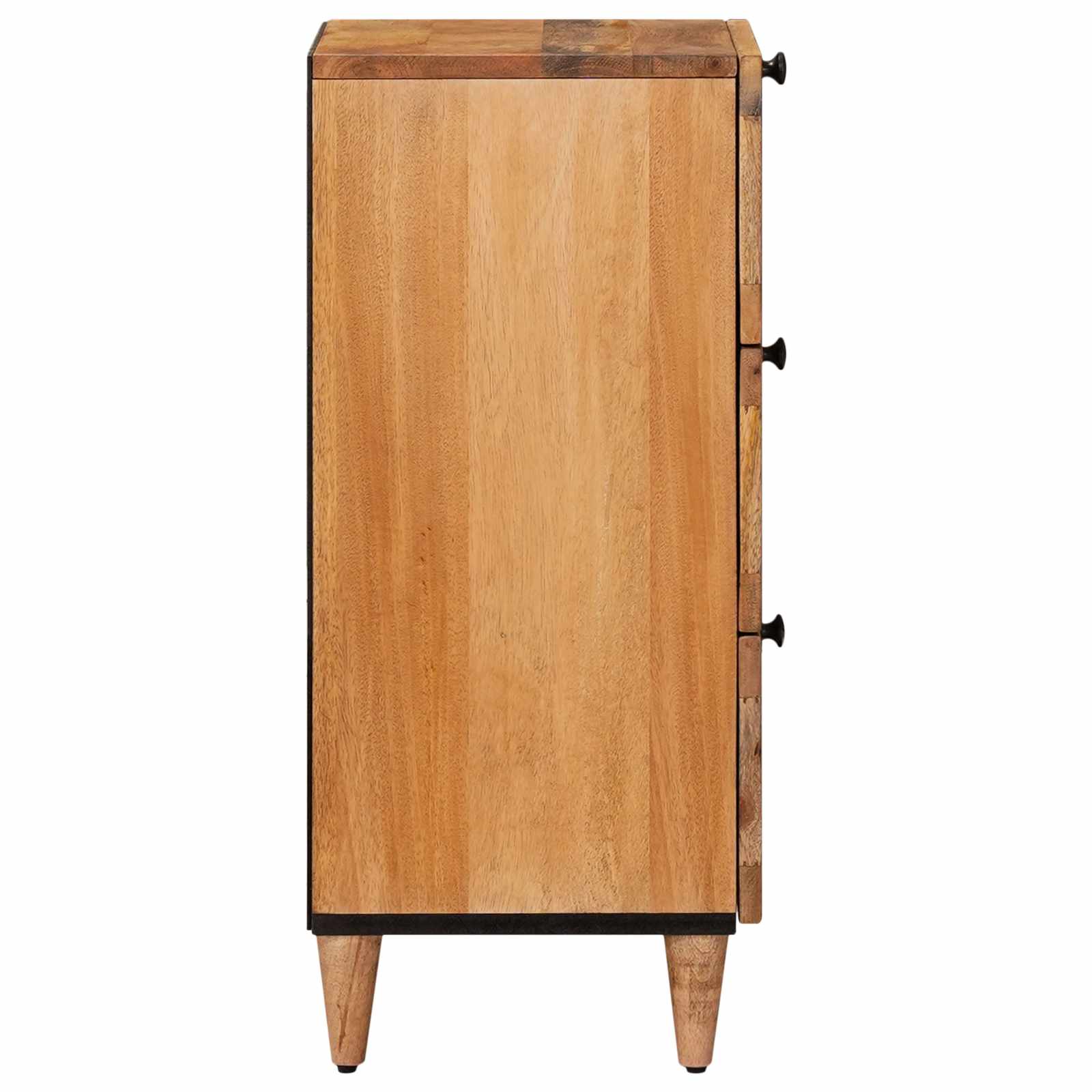 vidaXL Bufet z szufladą Naturalny 40 x 33 x 75 cm Drewno z mango
