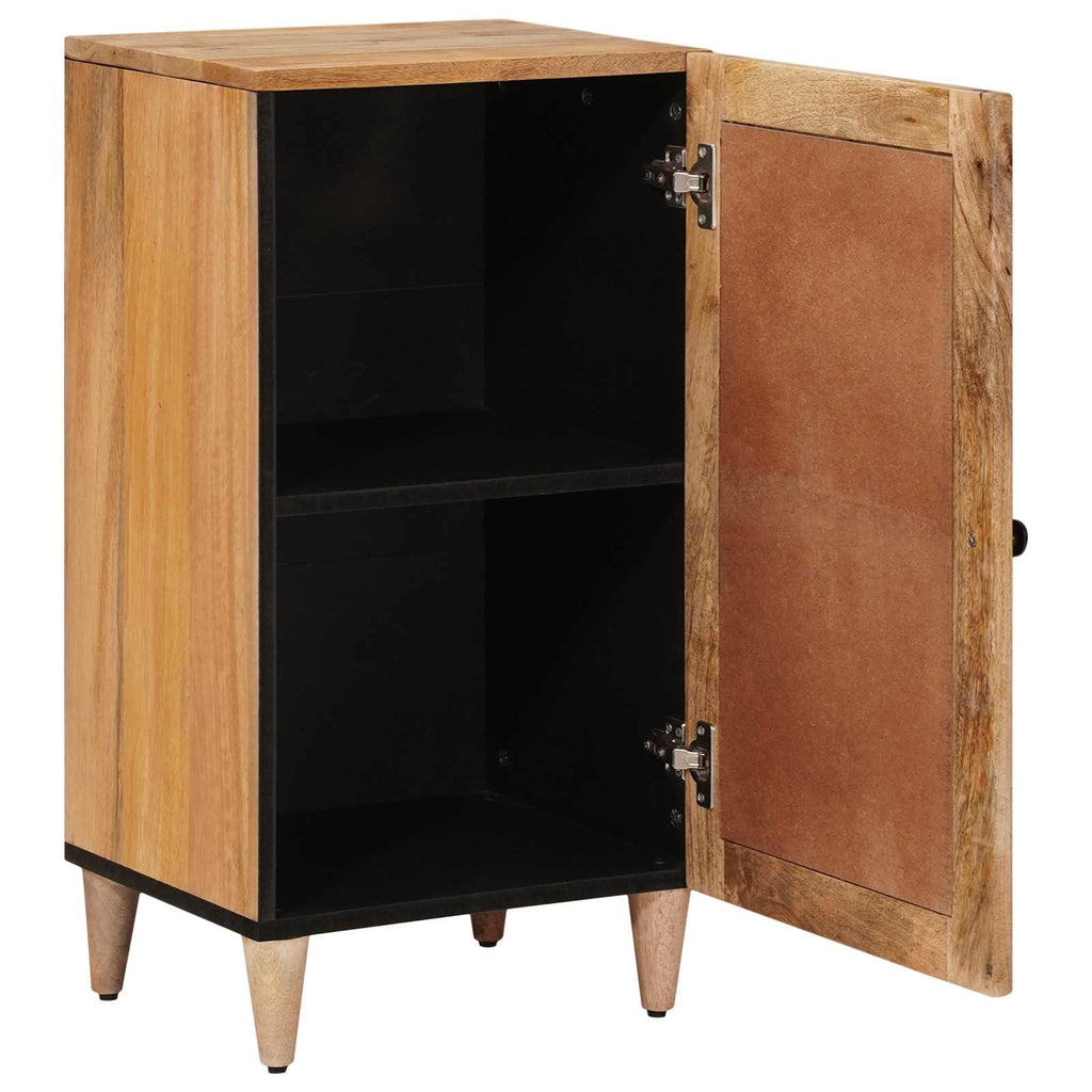 vidaXL Bufet z drzwiami Naturalny 40 x 33 x 75 cm Drewno z mango