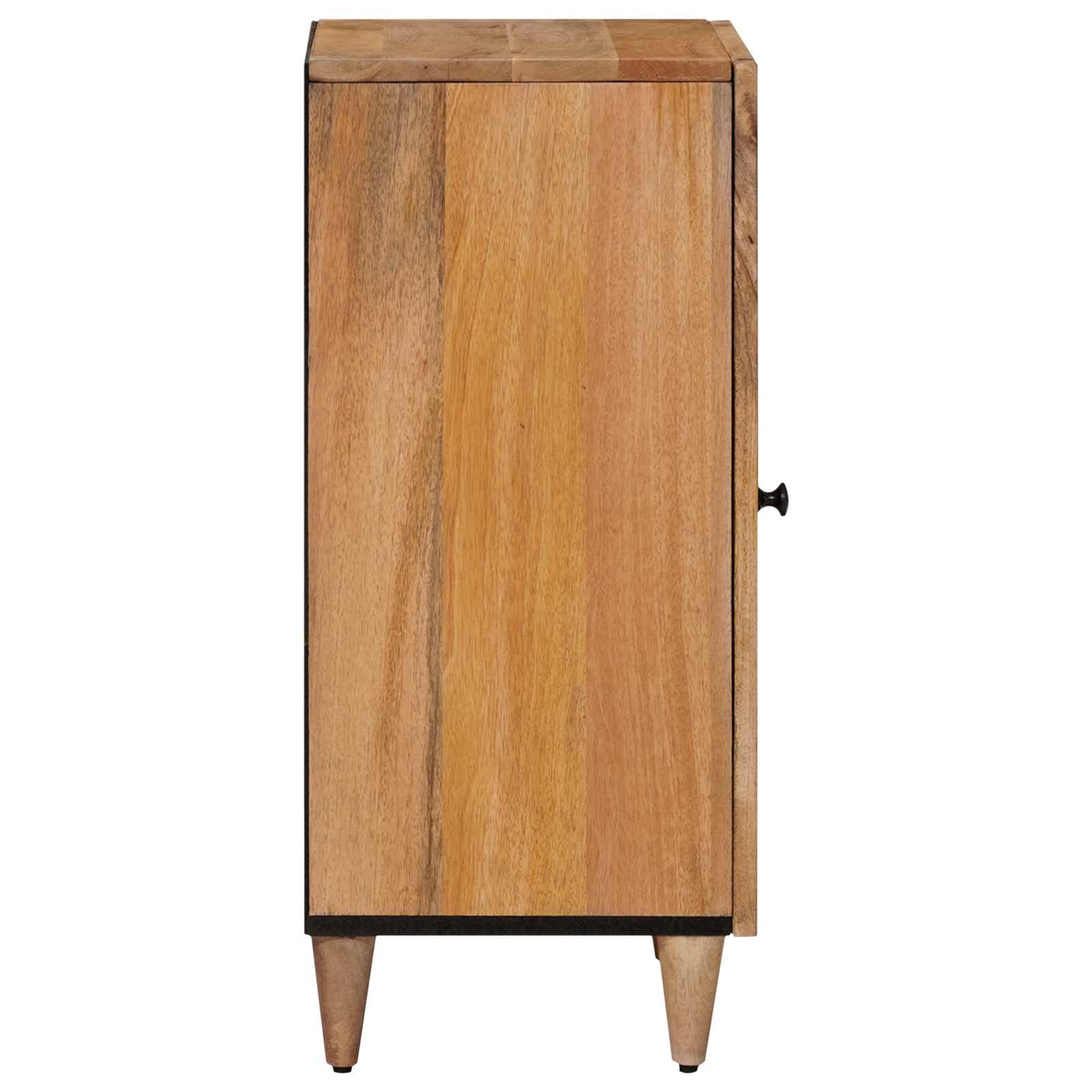 vidaXL Bufet z drzwiami Naturalny 40 x 33 x 75 cm Drewno z mango