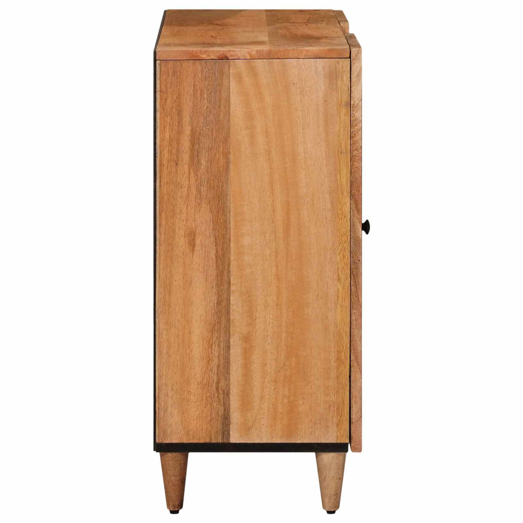 vidaXL Bufet z półką Naturalny 90 x 33 x 75 cm Drewno z mango