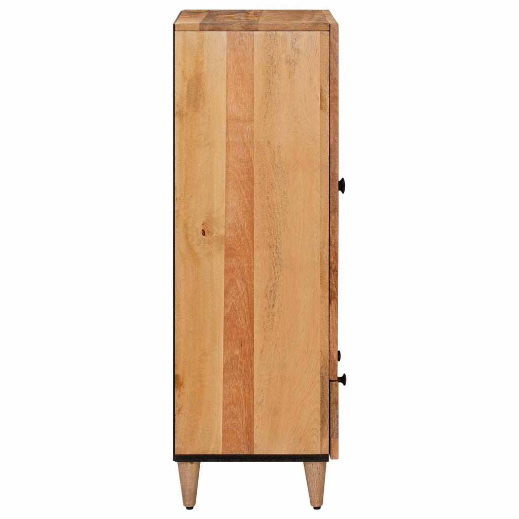 vidaXL Highboard Naturalny 60 x 33,5 x 100 cm Drewno z mango
