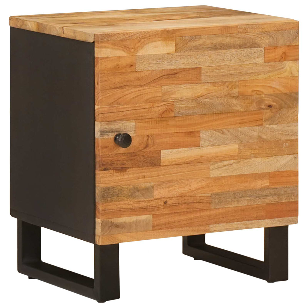vidaXL Szafka Nocna Brązowy 40 x 33 x 46 cm Drewno z mango