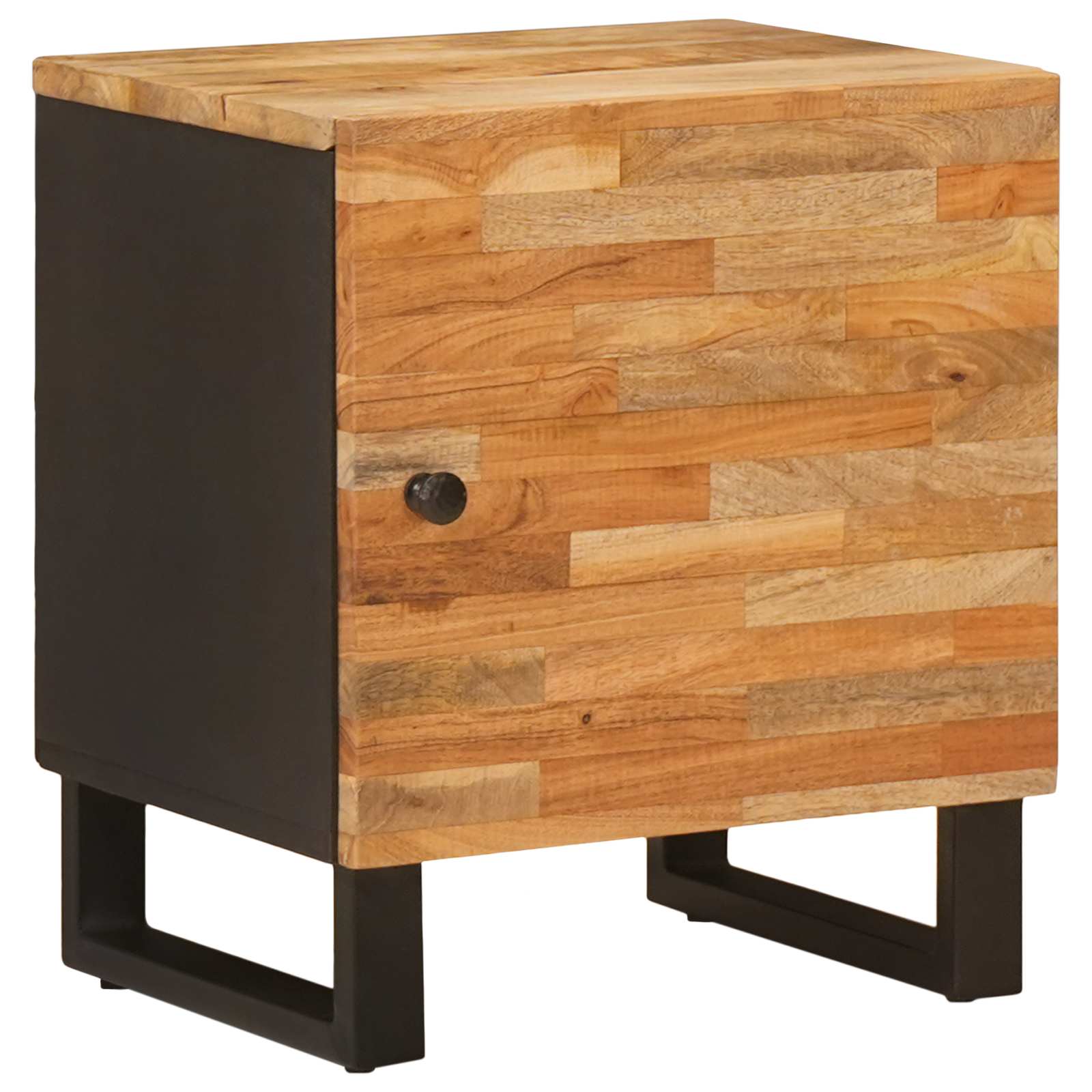 vidaXL Szafka Nocna 2 pcs Brązowy 40 x 33 x 46 cm Drewno z mango