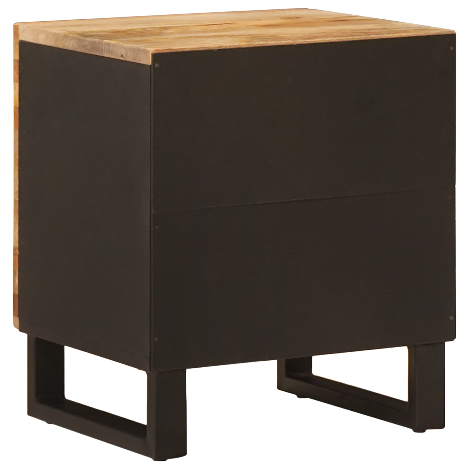 vidaXL Szafka Nocna 2 pcs Brązowy 40 x 33 x 46 cm Drewno z mango