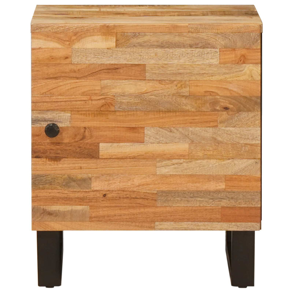 vidaXL Szafka Nocna 2 pcs Brązowy 40 x 33 x 46 cm Drewno z mango