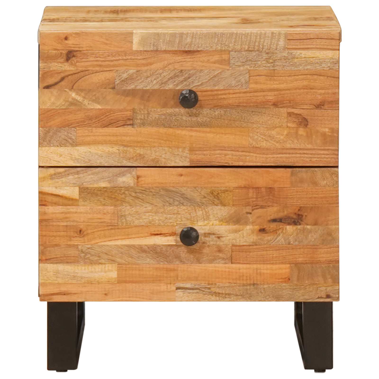 vidaXL Szafka Nocna z szufladą Brązowy 40 x 33 x 46 cm Drewno z mango
