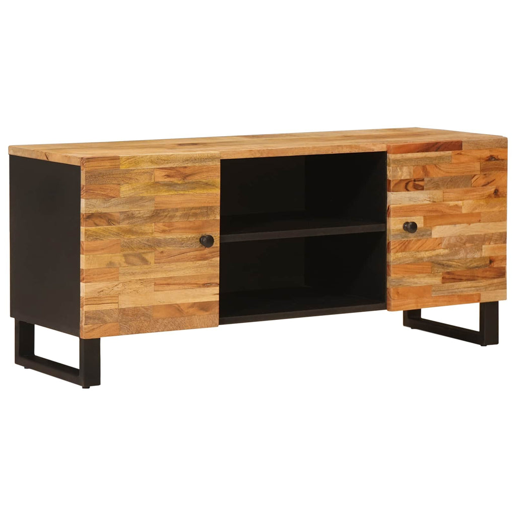 vidaXL Szafka pod telewizor Brązowy 105 x 33 x 46 cm Drewno z mango