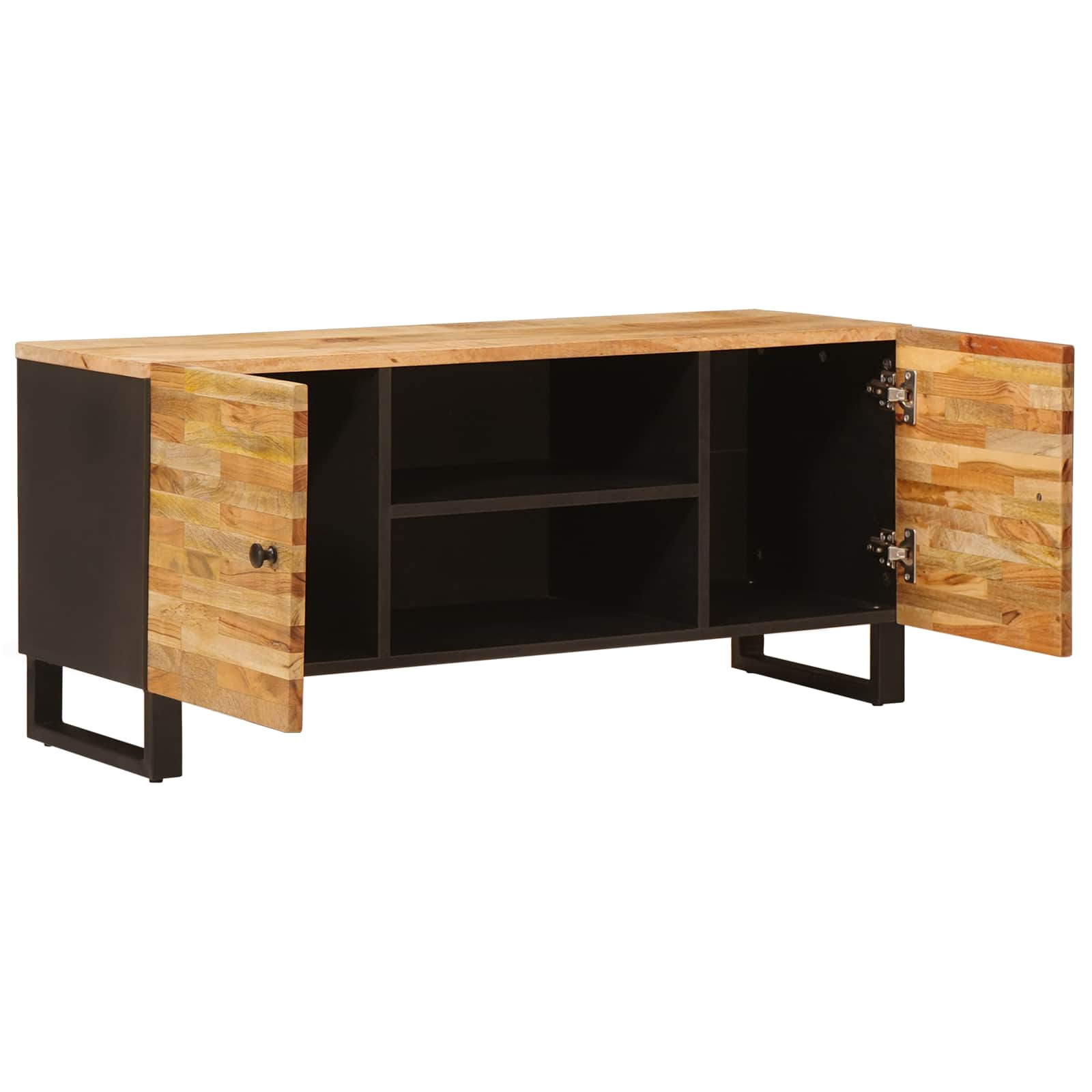 vidaXL Szafka pod telewizor Brązowy 105 x 33 x 46 cm Drewno z mango