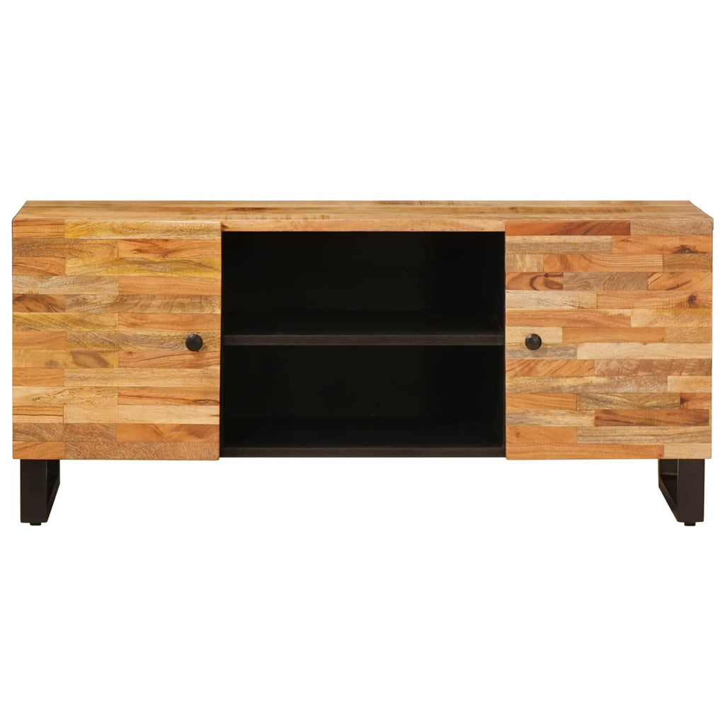 vidaXL Szafka pod telewizor Brązowy 105 x 33 x 46 cm Drewno z mango