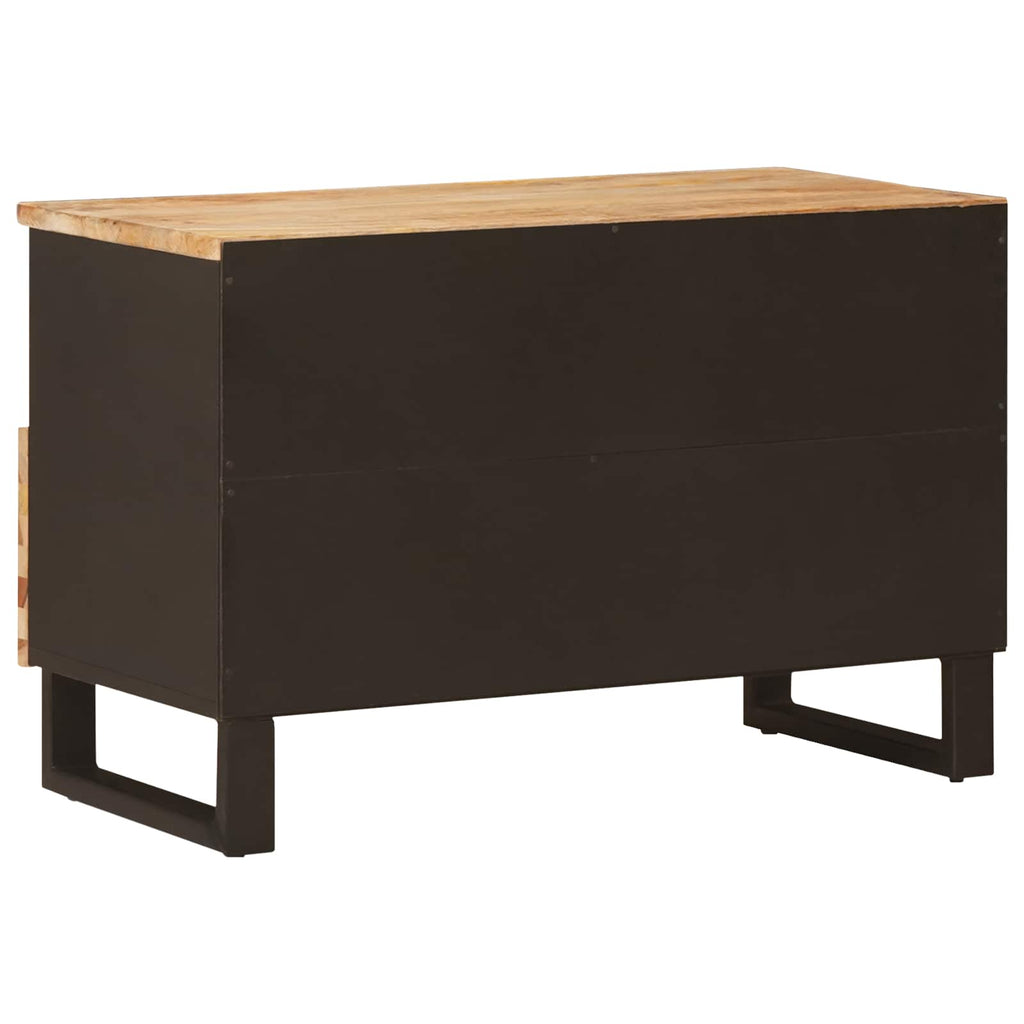 vidaXL Szafka pod telewizor Brązowy 70 x 33 x 46 cm Drewno z mango