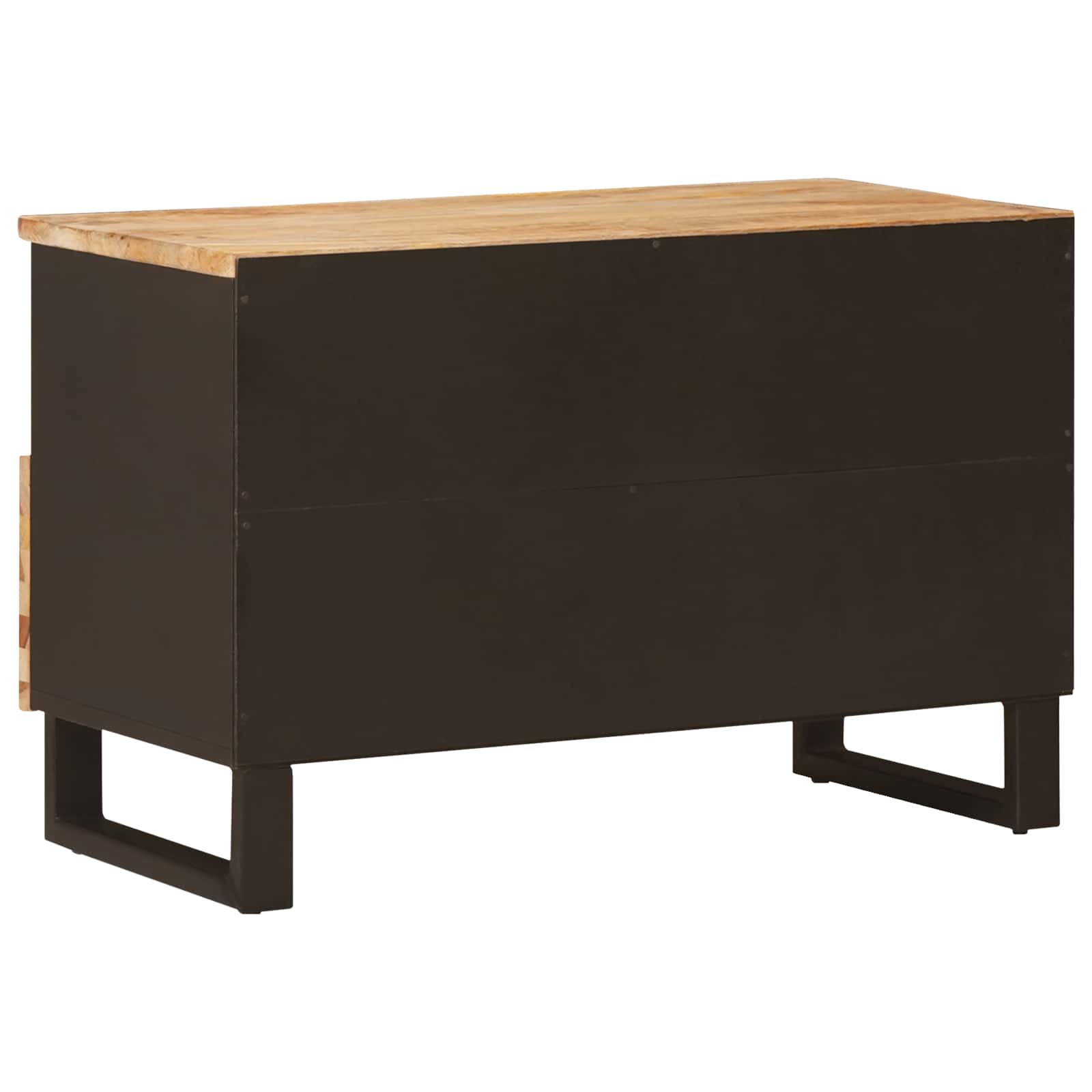 vidaXL Szafka pod telewizor Brązowy 70 x 33 x 46 cm Drewno z mango