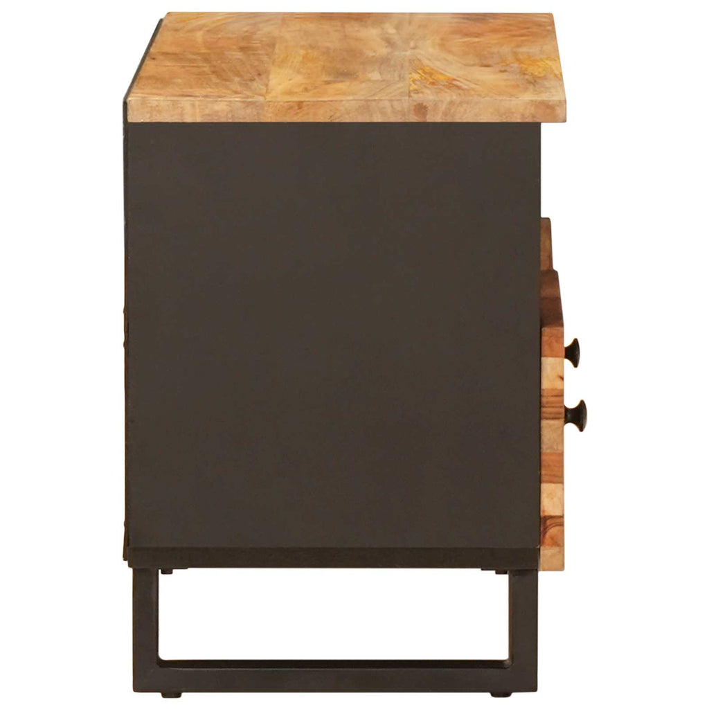 vidaXL Szafka pod telewizor Brązowy 70 x 33 x 46 cm Drewno z mango