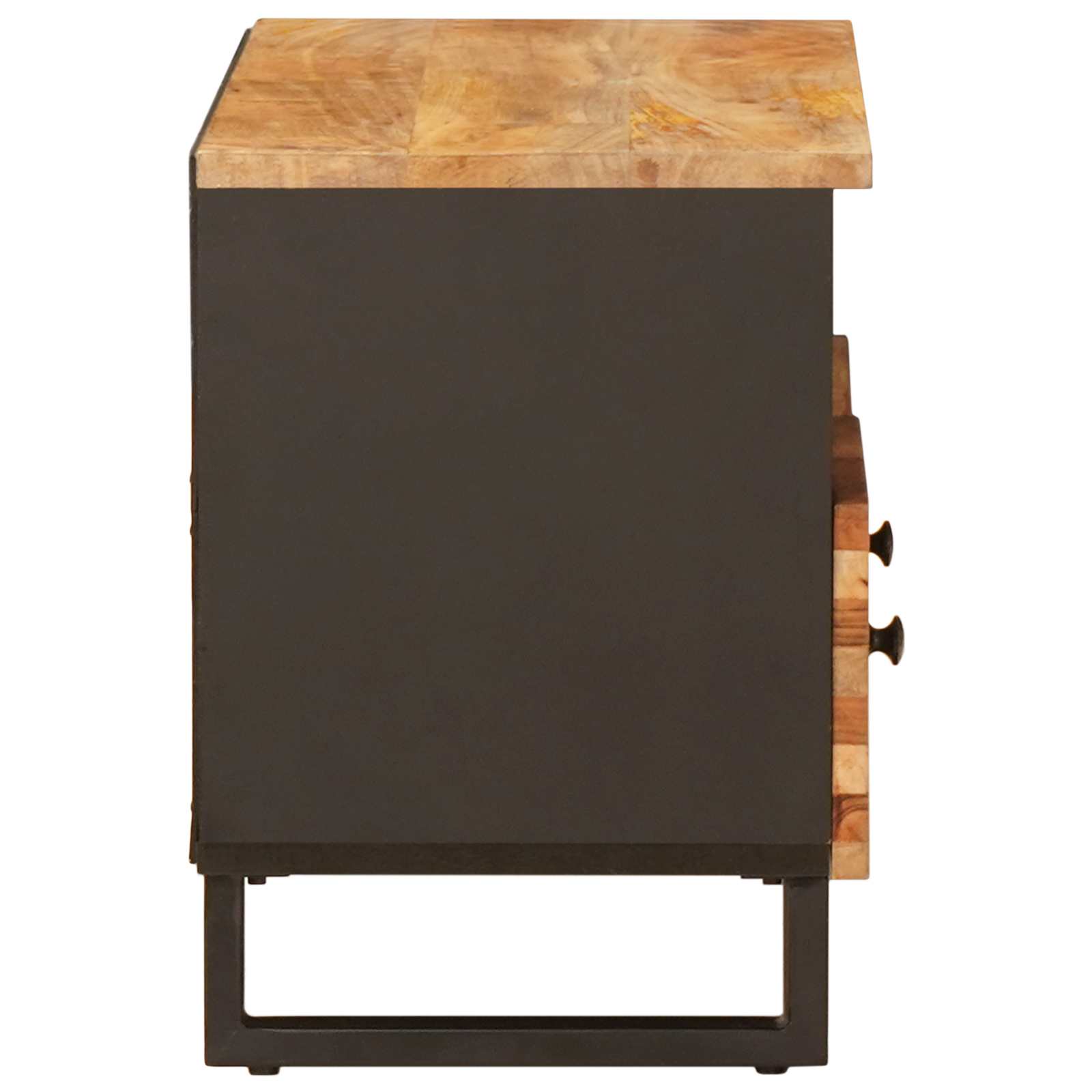 vidaXL Szafka pod telewizor Brązowy 70 x 33 x 46 cm Drewno z mango