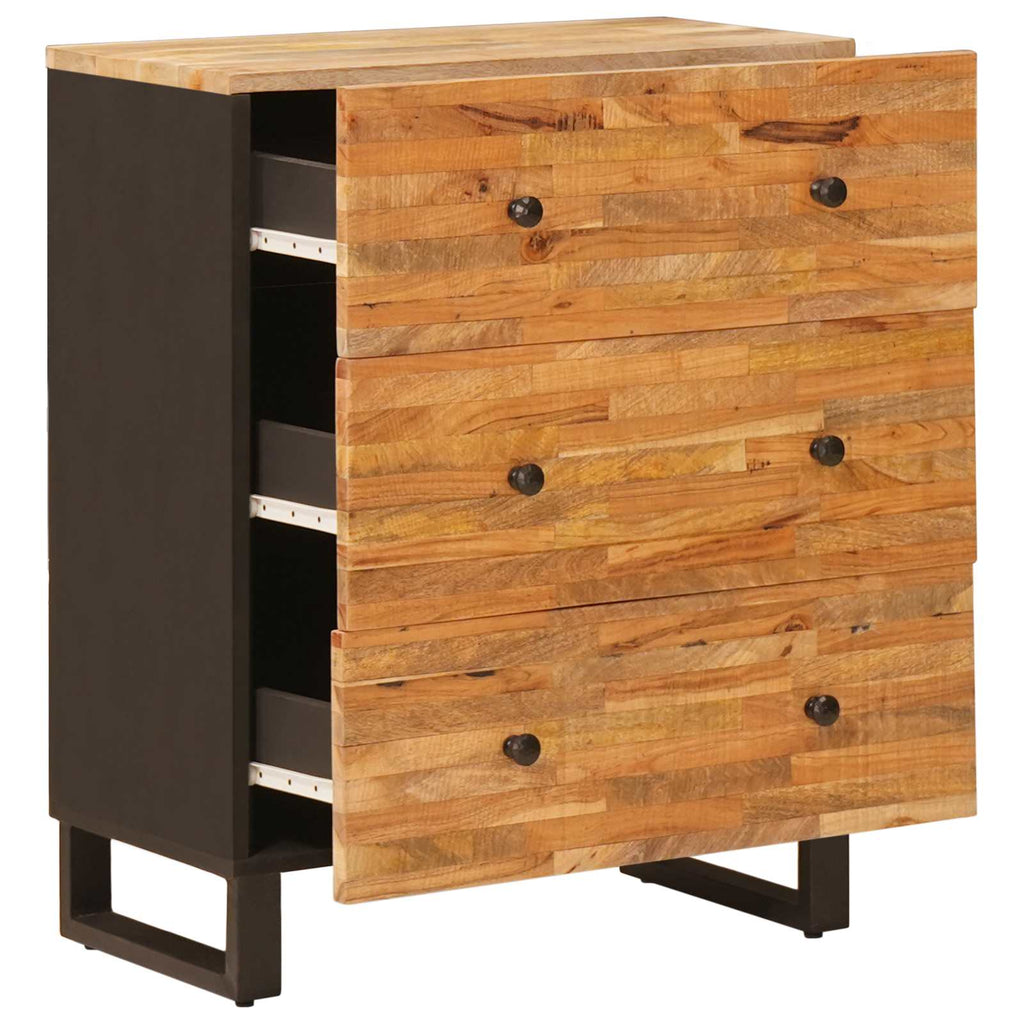 vidaXL Kredens z Przechowalnią Brązowy 60 x 33 x 75 cm Drewno z mango