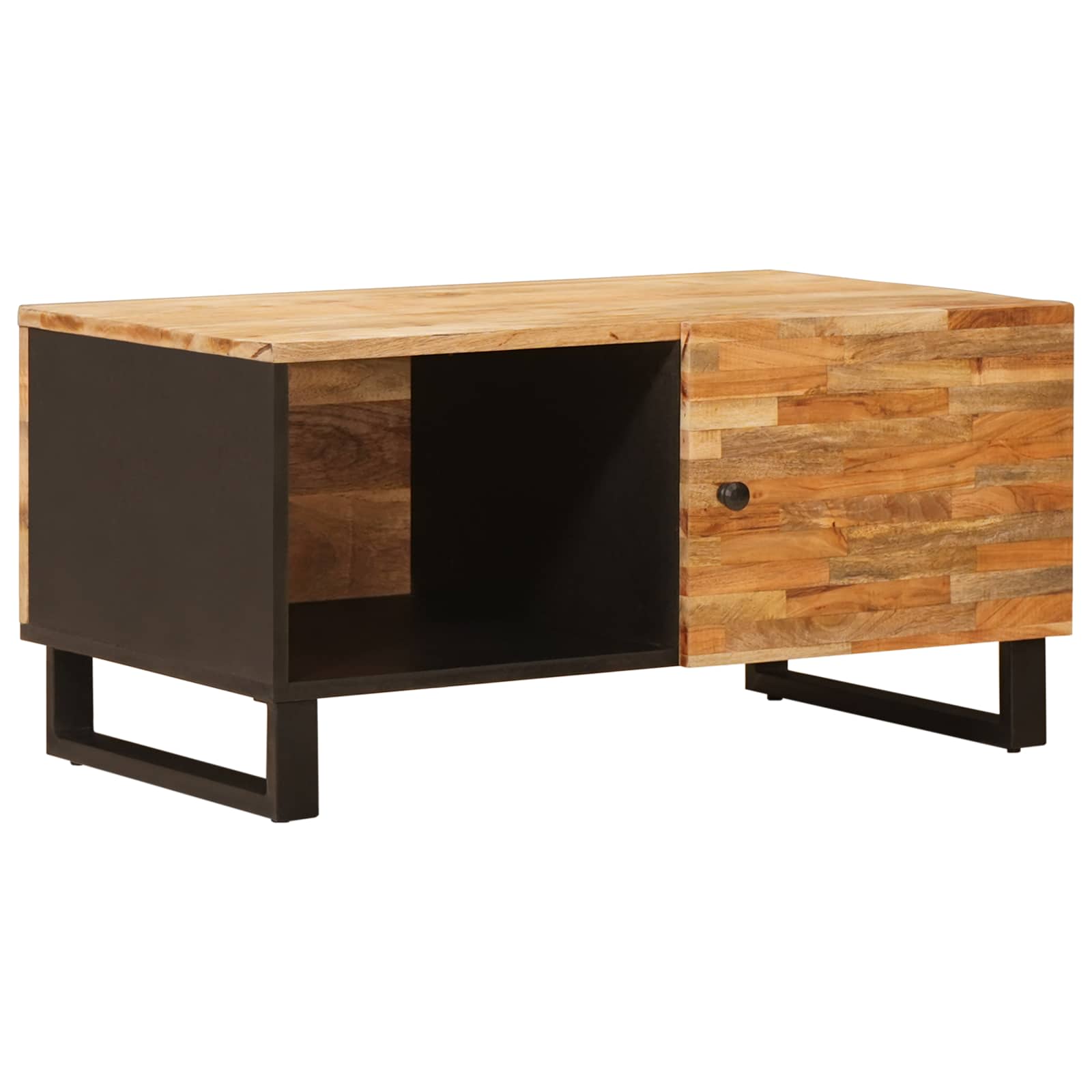 vidaXL Stolik kawowy Brązowy 80 x 50 x 40 cm Drewno z mango