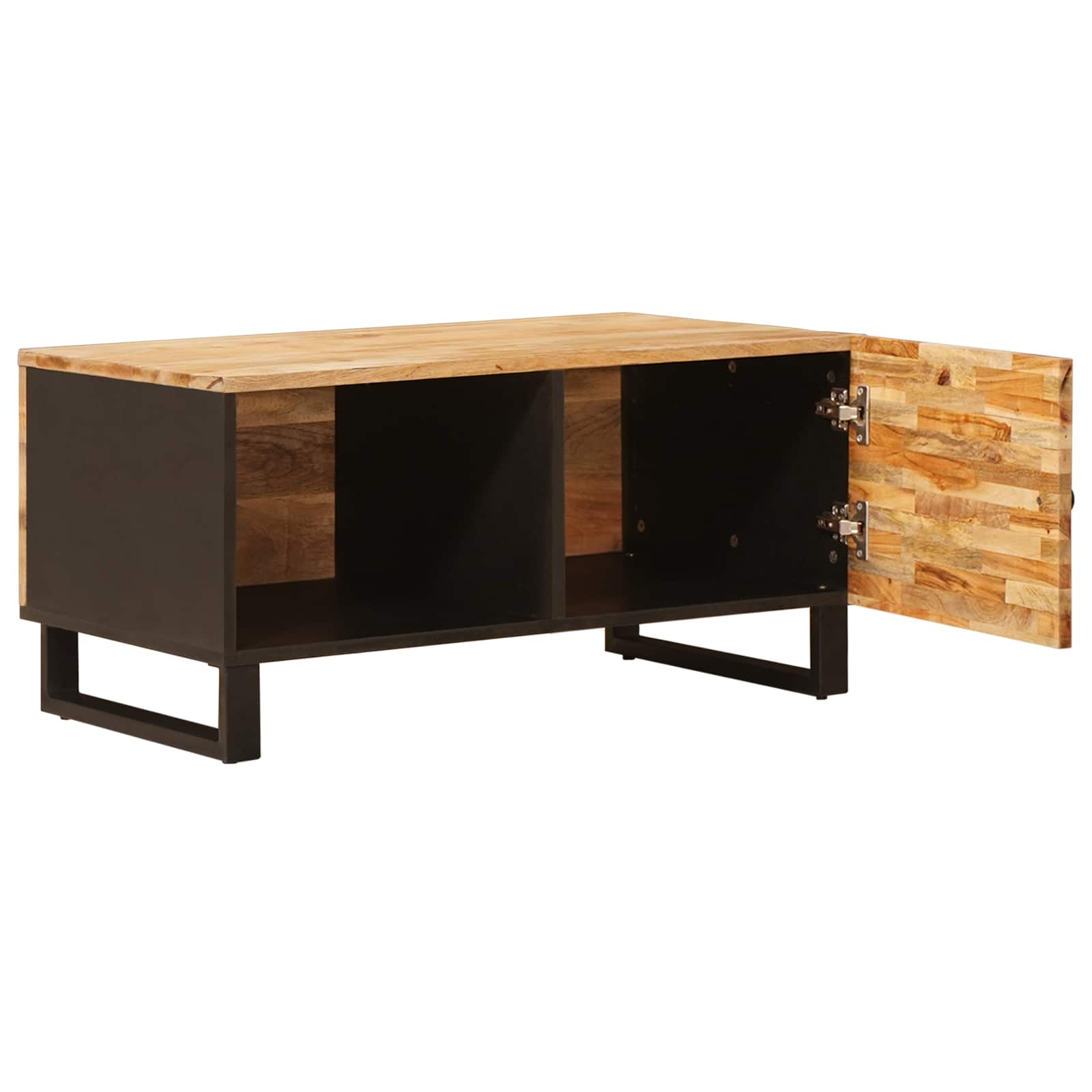 vidaXL Stolik kawowy Brązowy 80 x 50 x 40 cm Drewno z mango