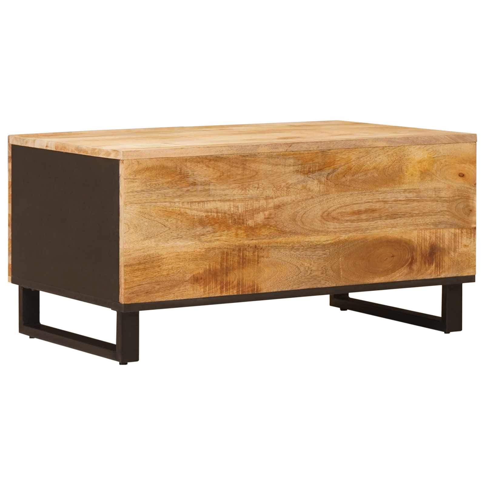 vidaXL Stolik kawowy Brązowy 80 x 50 x 40 cm Drewno z mango