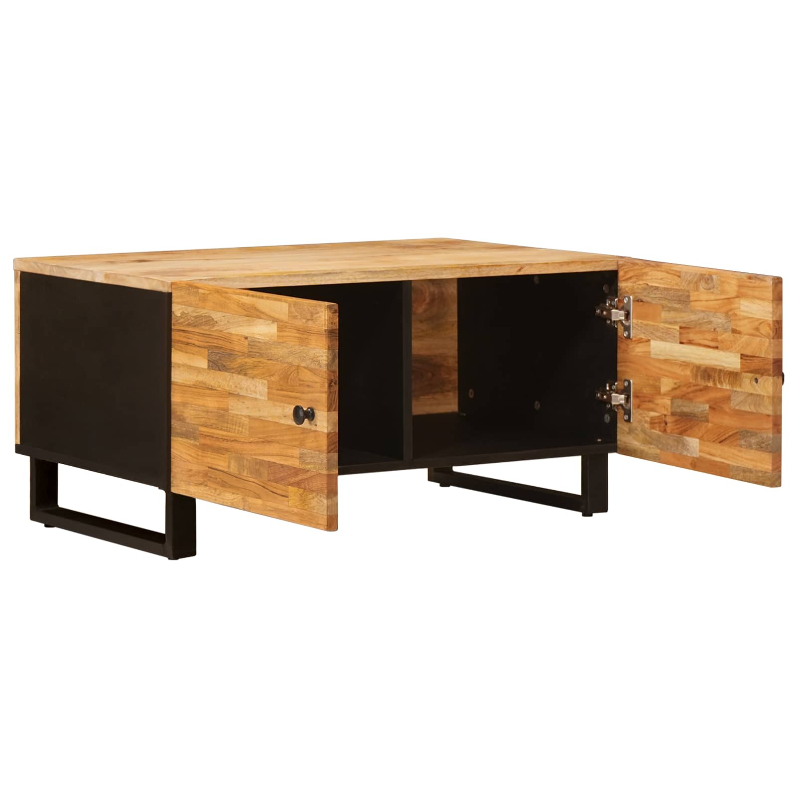 vidaXL Stolik kawowy Brązowy 80 x 50 x 40 cm Drewno z mango