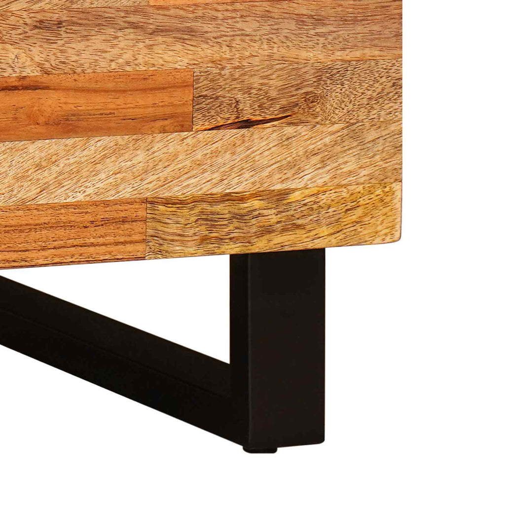 vidaXL Stolik kawowy Brązowy 100 x 54 x 40 cm Drewno z mango