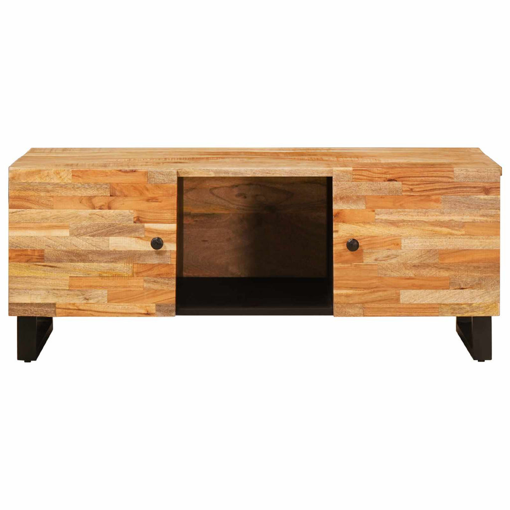 vidaXL Stolik kawowy Brązowy 100 x 54 x 40 cm Drewno z mango