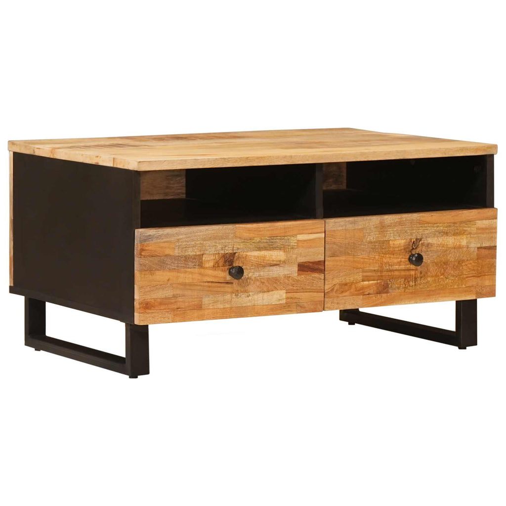 vidaXL Stolik kawowy z szufladą Brązowy 80 x 54 x 40 cm Drewno z mango