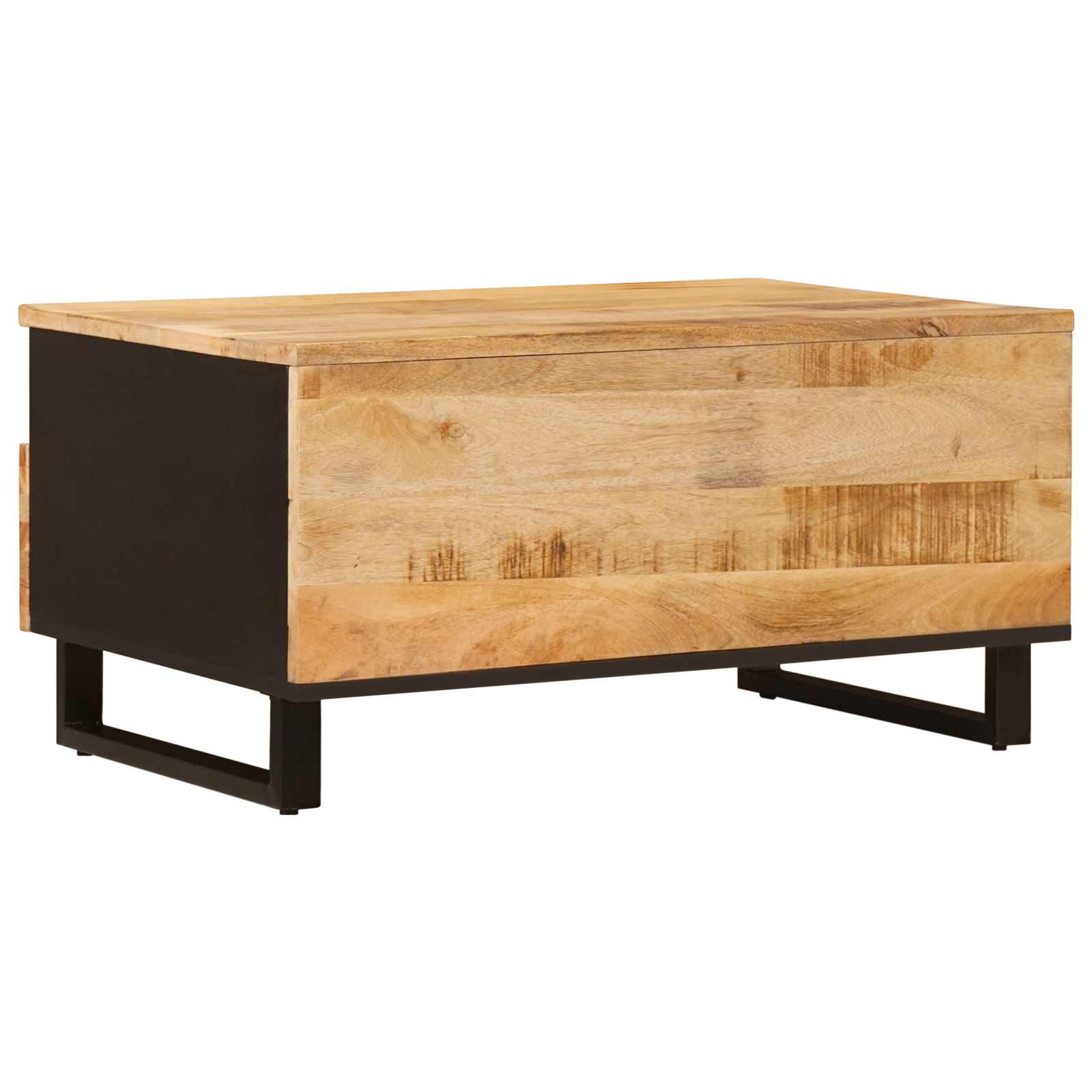 vidaXL Stolik kawowy z szufladą Brązowy 80 x 54 x 40 cm Drewno z mango
