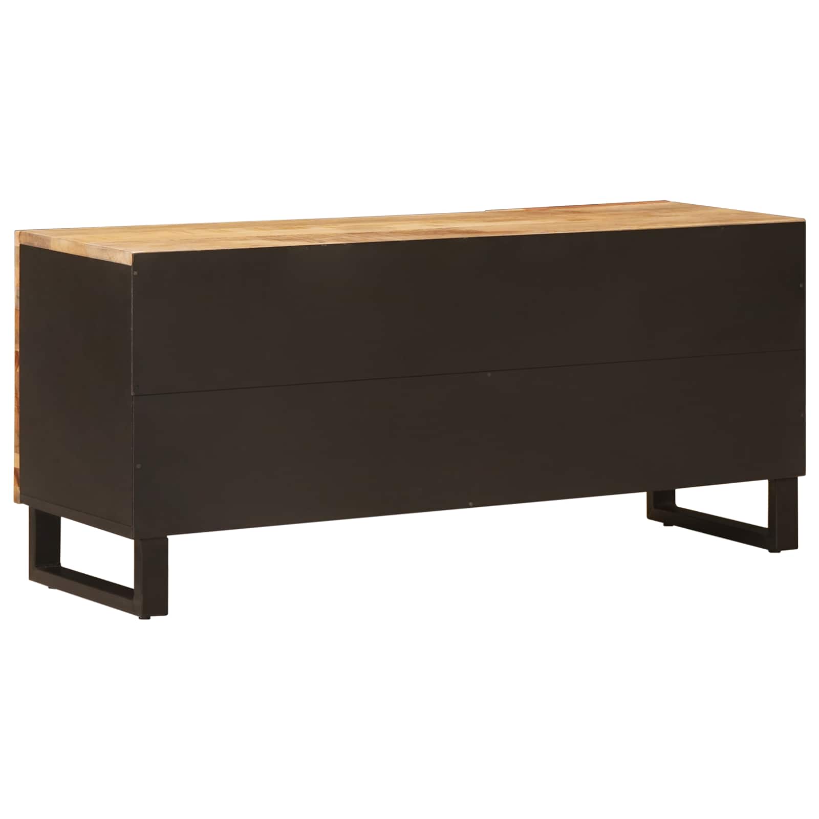 vidaXL Szafka pod telewizor Brązowy 105 x 33 x 46 cm Drewno z mango