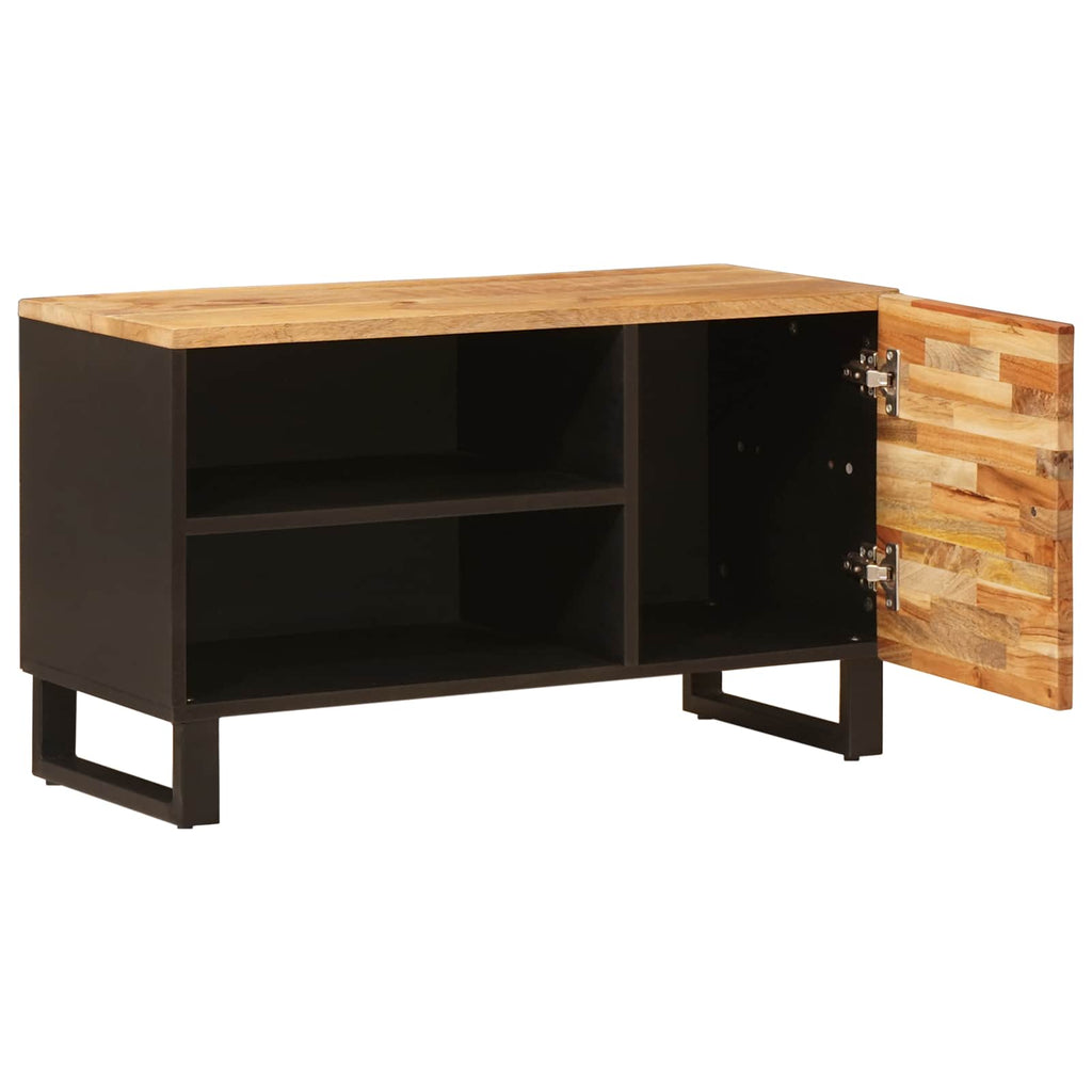 vidaXL Szafka pod telewizor Brązowy 80 x 33 x 46 cm Drewno z mango