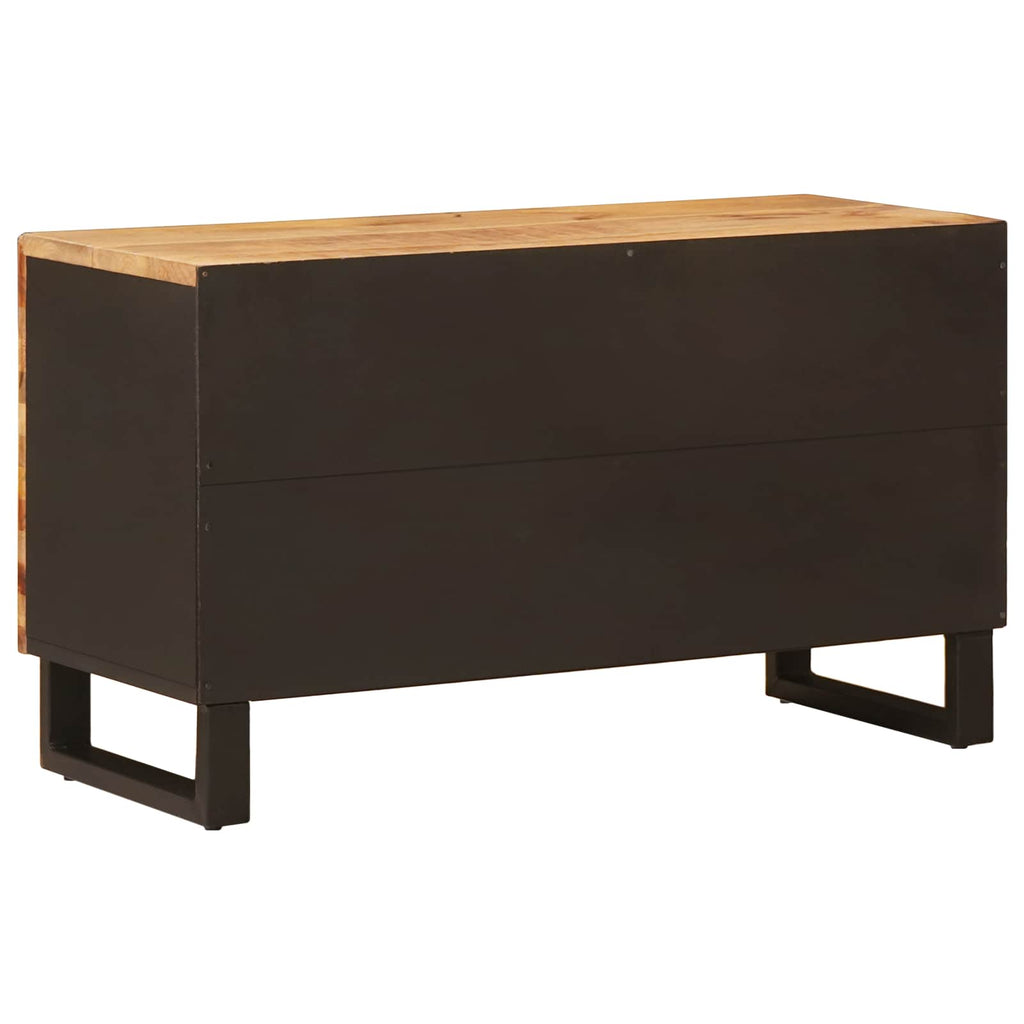 vidaXL Szafka pod telewizor Brązowy 80 x 33 x 46 cm Drewno z mango