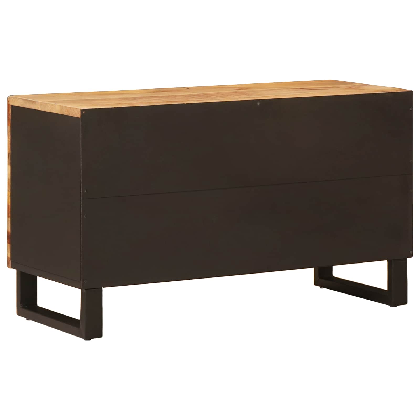 vidaXL Szafka pod telewizor Brązowy 80 x 33 x 46 cm Drewno z mango