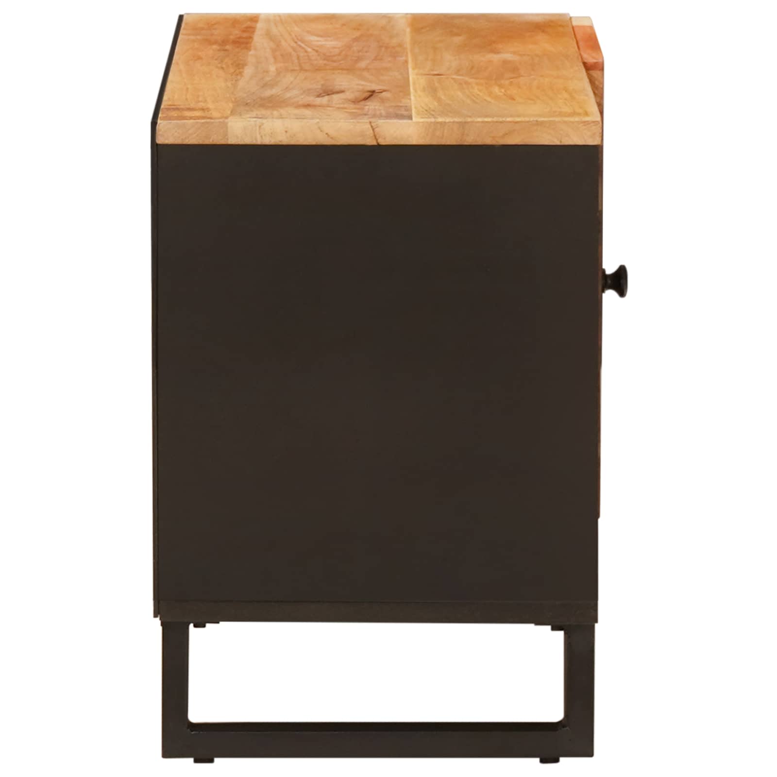 vidaXL Szafka pod telewizor Brązowy 80 x 33 x 46 cm Drewno z mango