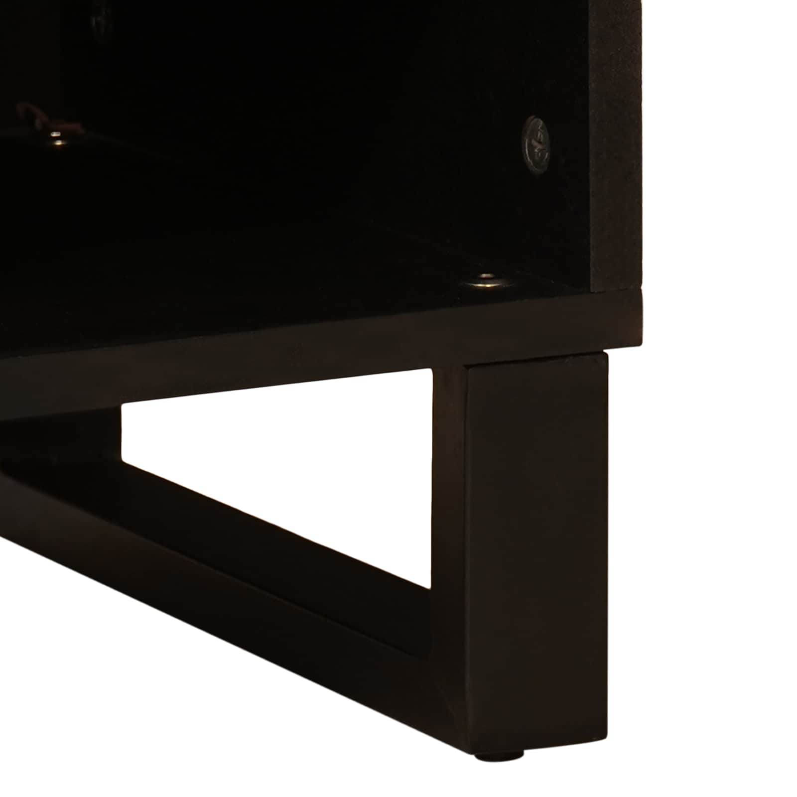 vidaXL Szafka pod telewizor Brązowy 100 x 33 x 46 cm Drewno z mango