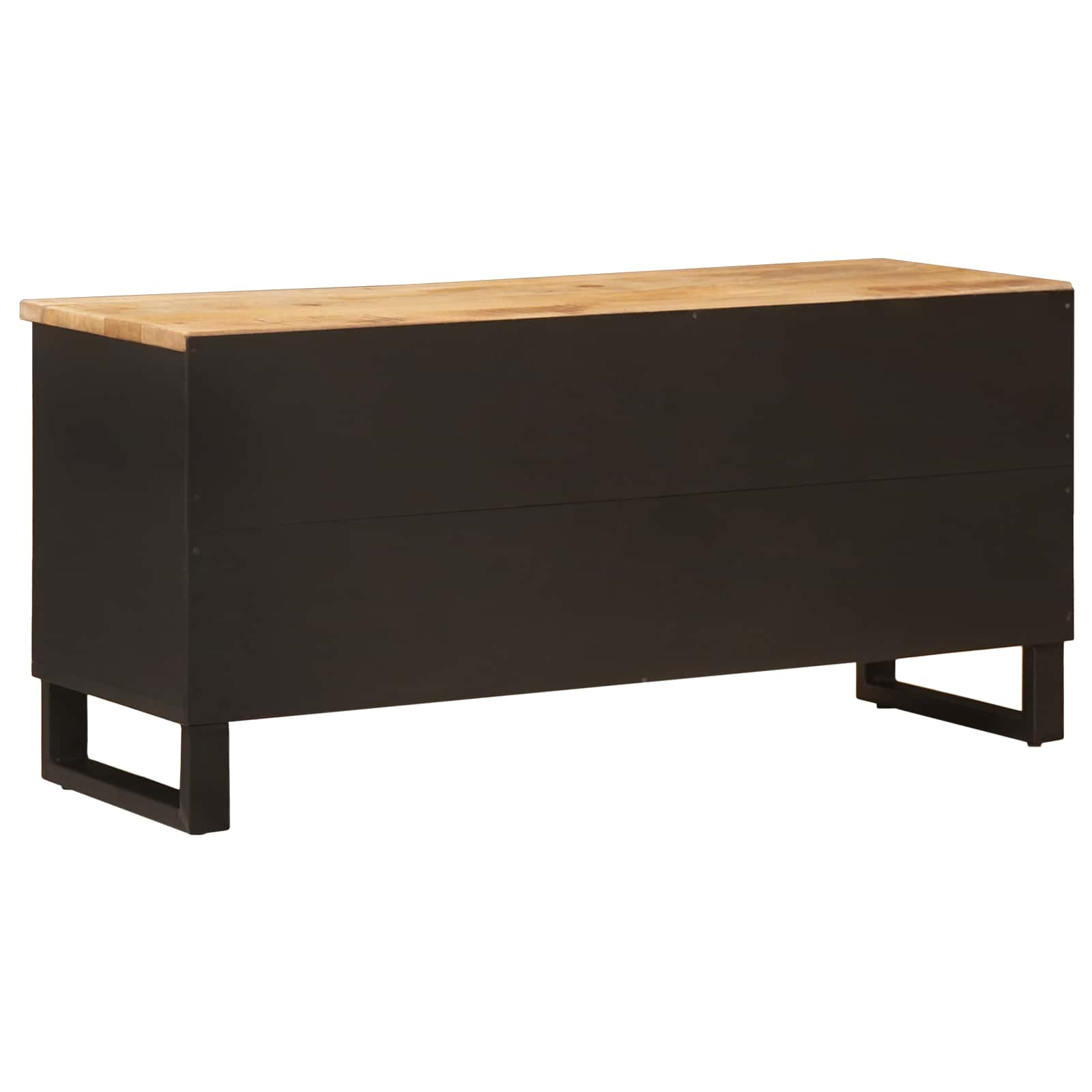 vidaXL Szafka pod telewizor Brązowy 100 x 33 x 46 cm Drewno z mango