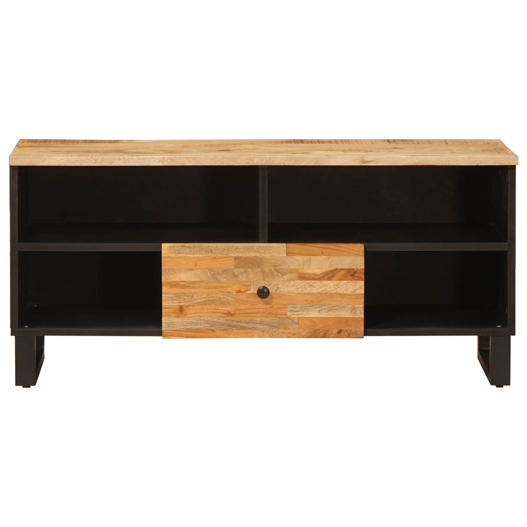 vidaXL Szafka pod telewizor Brązowy 100 x 33 x 46 cm Drewno z mango