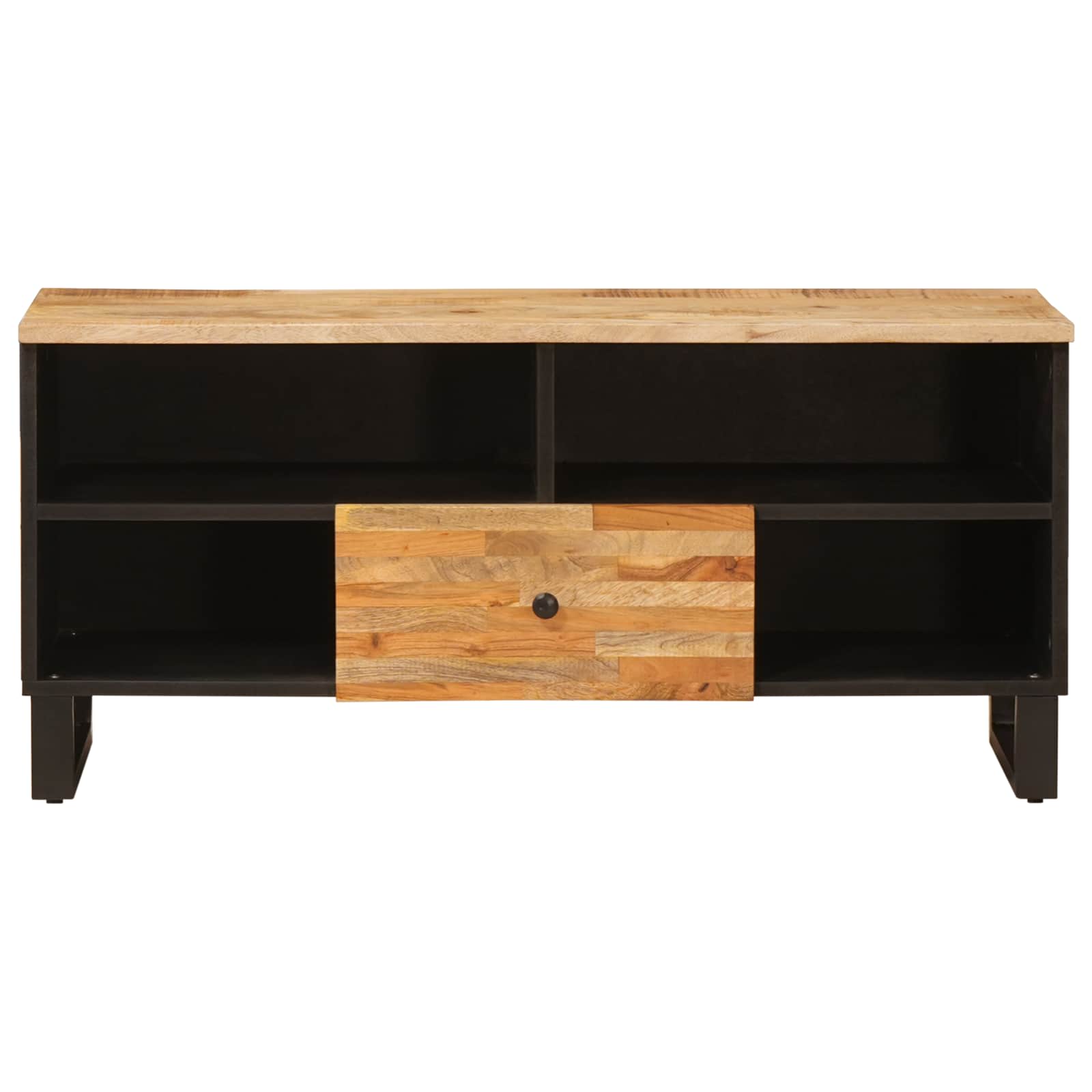 vidaXL Szafka pod telewizor Brązowy 100 x 33 x 46 cm Drewno z mango