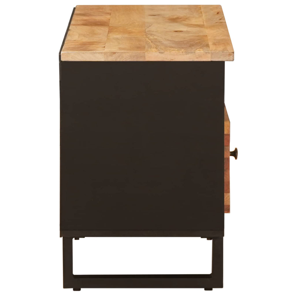 vidaXL Szafka pod telewizor Brązowy 100 x 33 x 46 cm Drewno z mango