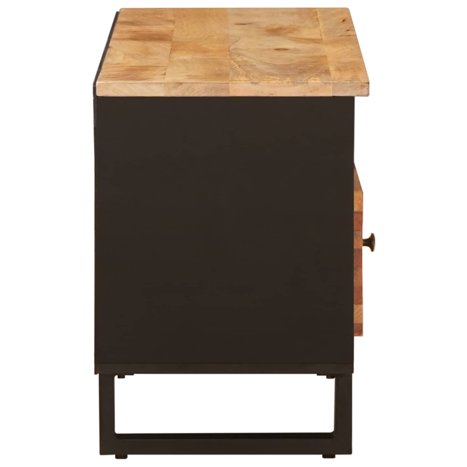 vidaXL Szafka pod telewizor Brązowy 100 x 33 x 46 cm Drewno z mango