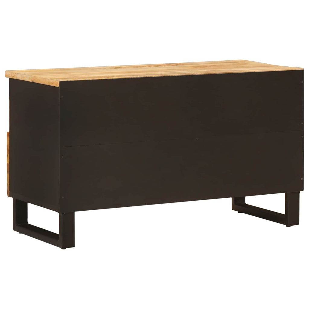 vidaXL Szafka pod telewizor Brązowy 80 x 33 x 46 cm Drewno z mango