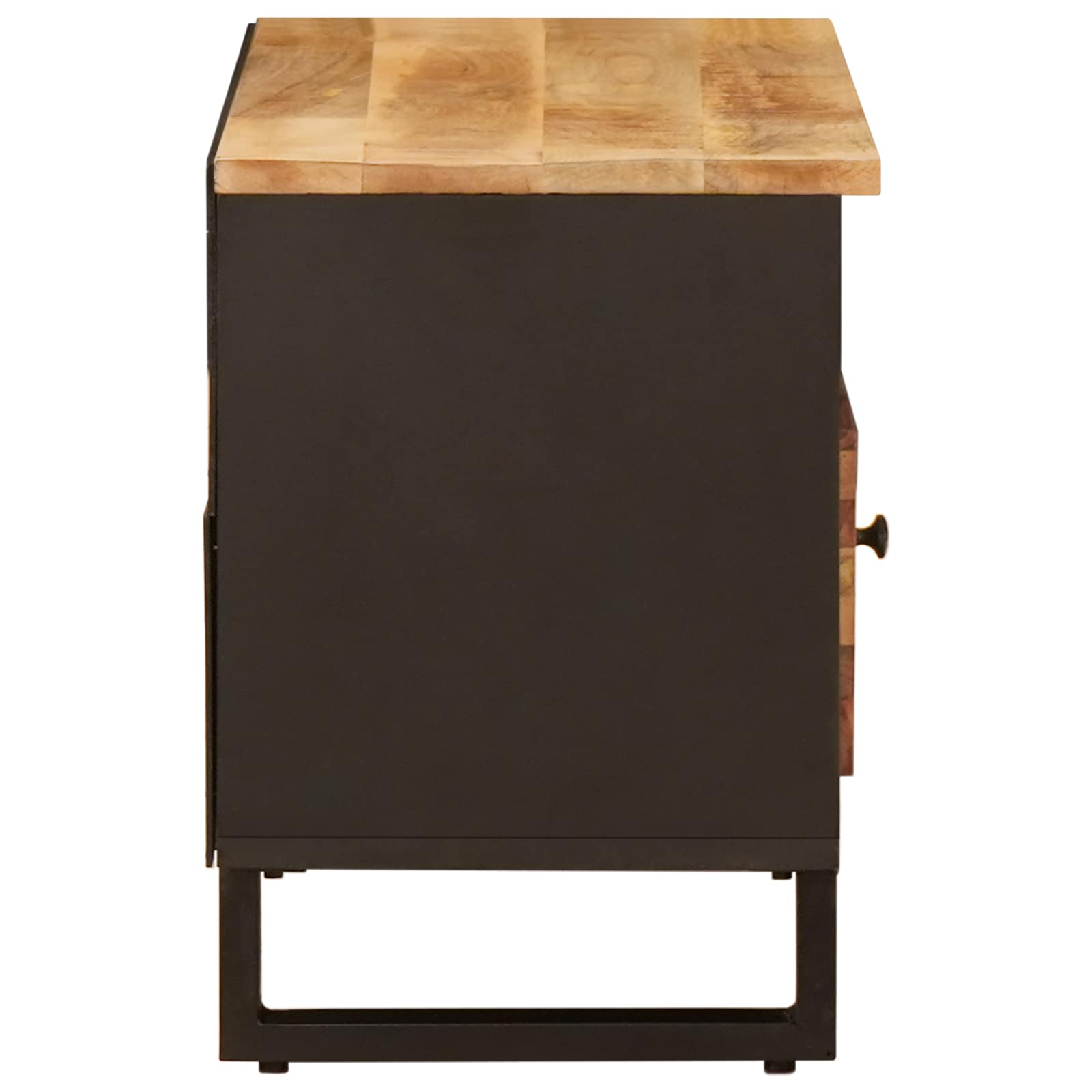 vidaXL Szafka pod telewizor Brązowy 80 x 33 x 46 cm Drewno z mango
