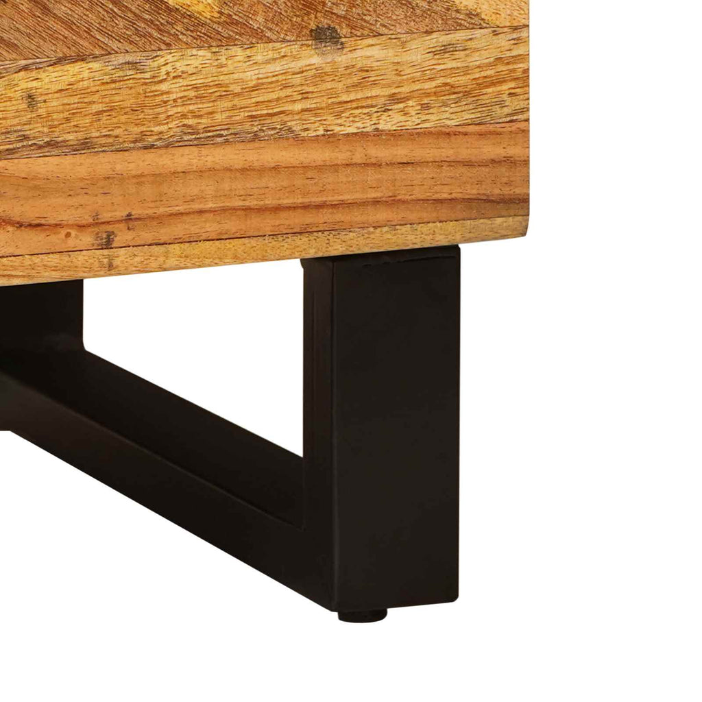 vidaXL Szafka pod umywalkę Naturalny 62 x 33 x 58 cm Drewno z mango