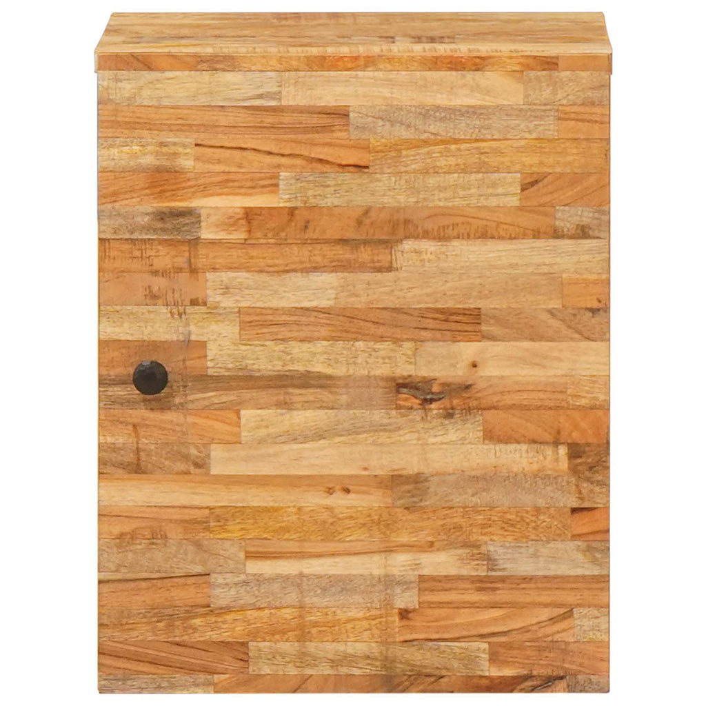 vidaXL Wisząca Szafka Łazienkowa z drzwiami Naturalny 38 x 33 x 48 cm