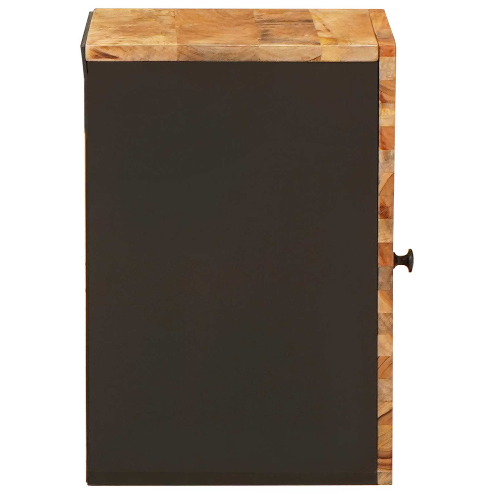 vidaXL Wisząca Szafka Łazienkowa z drzwiami Naturalny 38 x 33 x 48 cm