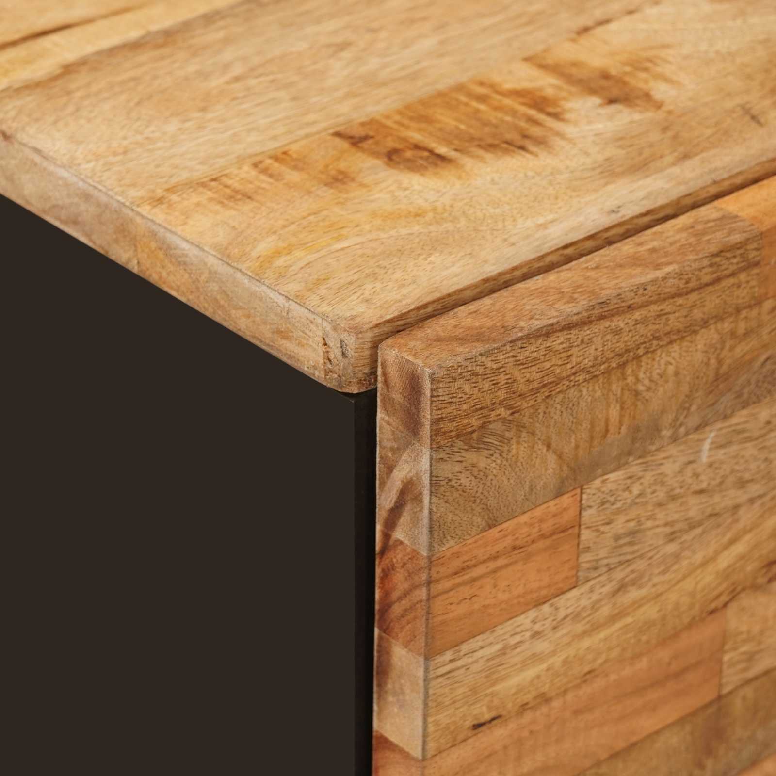 vidaXL Szafka Łazienkowa Naturalny 38 x 33 x 58 cm Drewno z mango