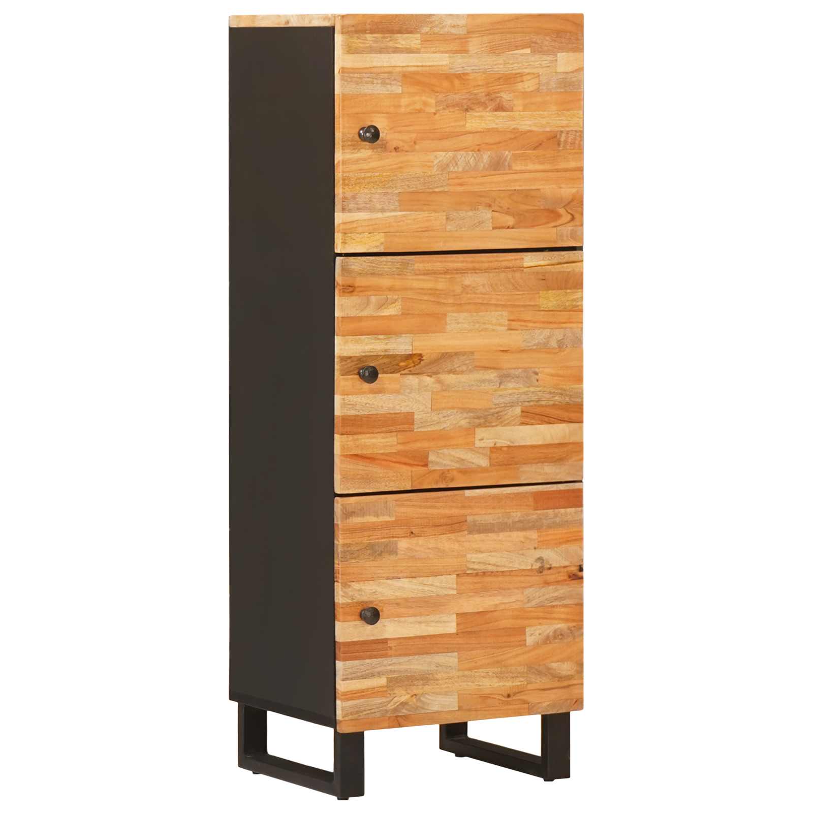 vidaXL Wysoka szafka przechowawcza z półką Brązowy 40 x 33 x 110 cm