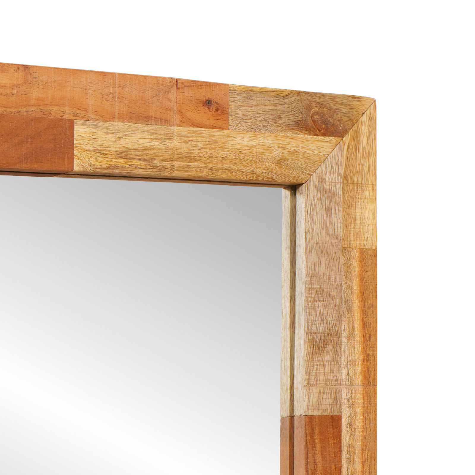 vidaXL Lustro łazienkowe Z lustrem Dąb rzemieślniczy 50 x 70 x 2,5 cm