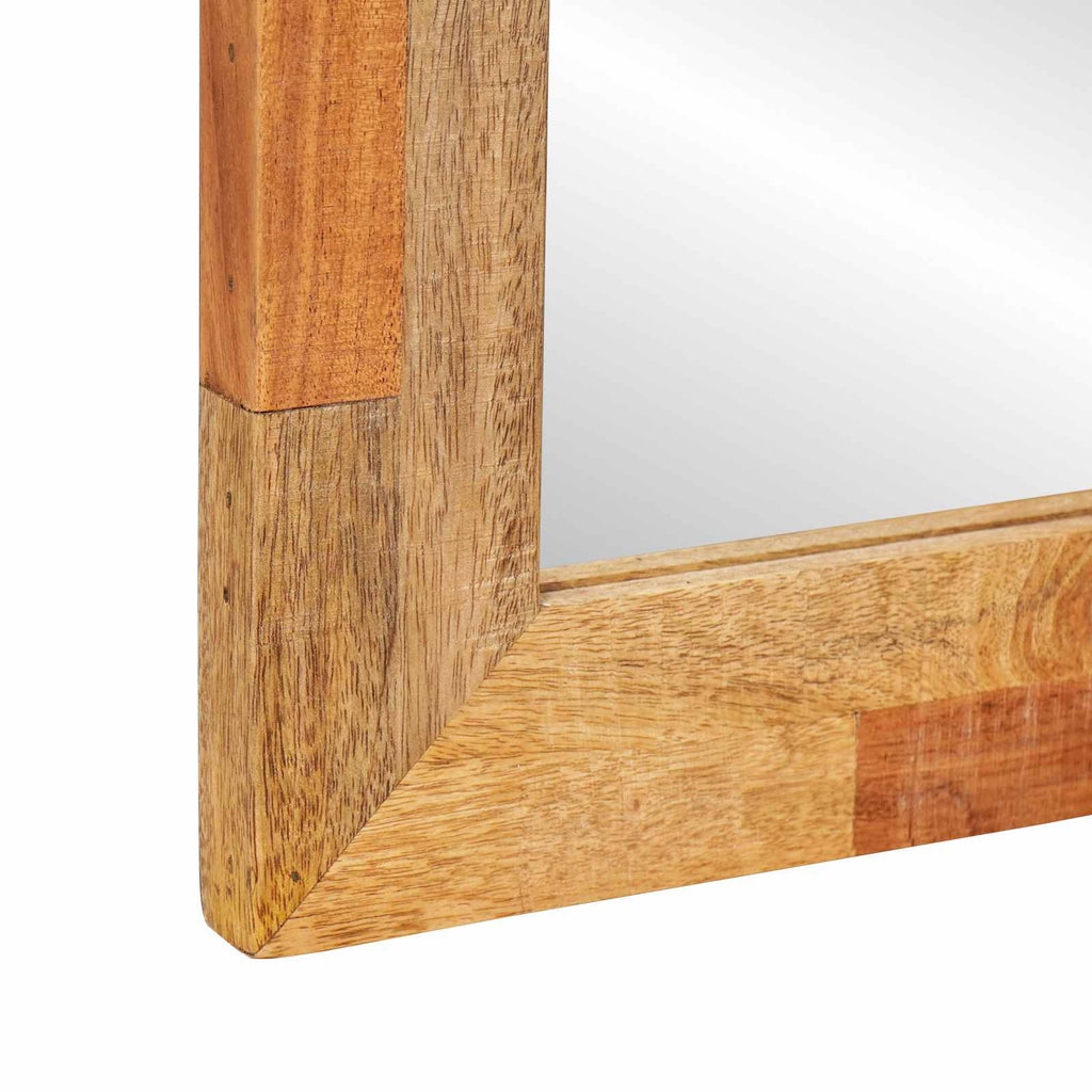 vidaXL Lustro łazienkowe Z lustrem Dąb rzemieślniczy 50 x 70 x 2,5 cm