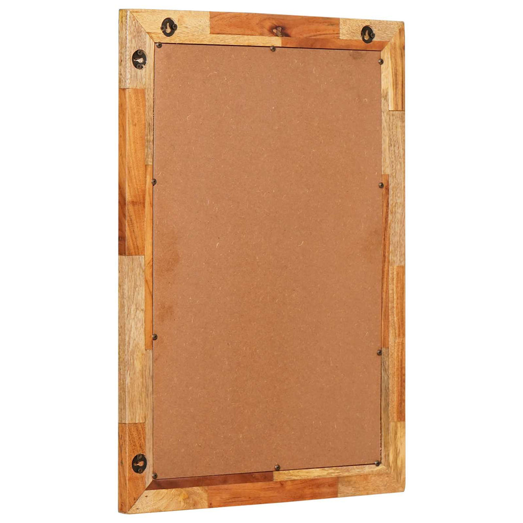 vidaXL Lustro łazienkowe Z lustrem Dąb rzemieślniczy 50 x 70 x 2,5 cm