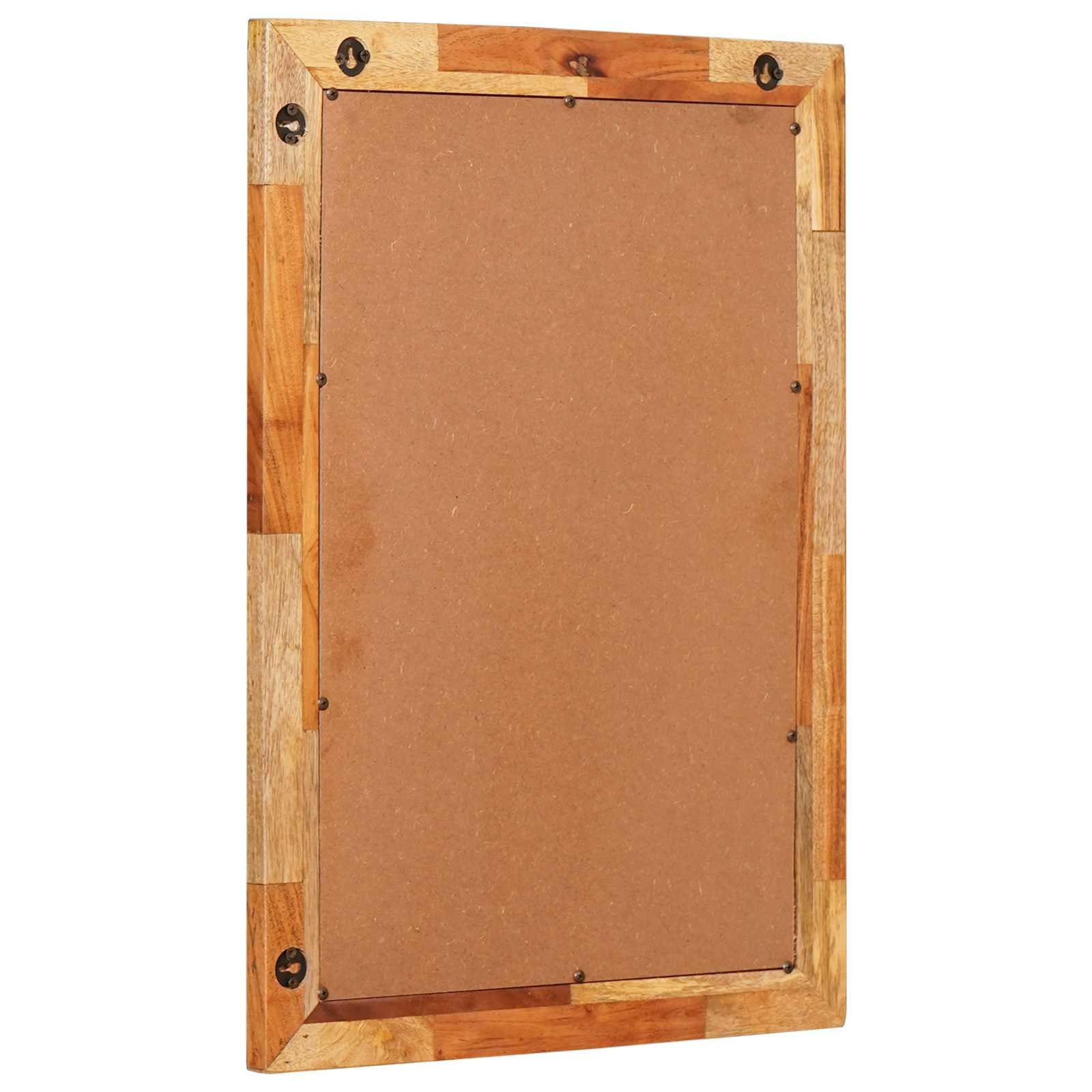 vidaXL Lustro łazienkowe Z lustrem Dąb rzemieślniczy 50 x 70 x 2,5 cm