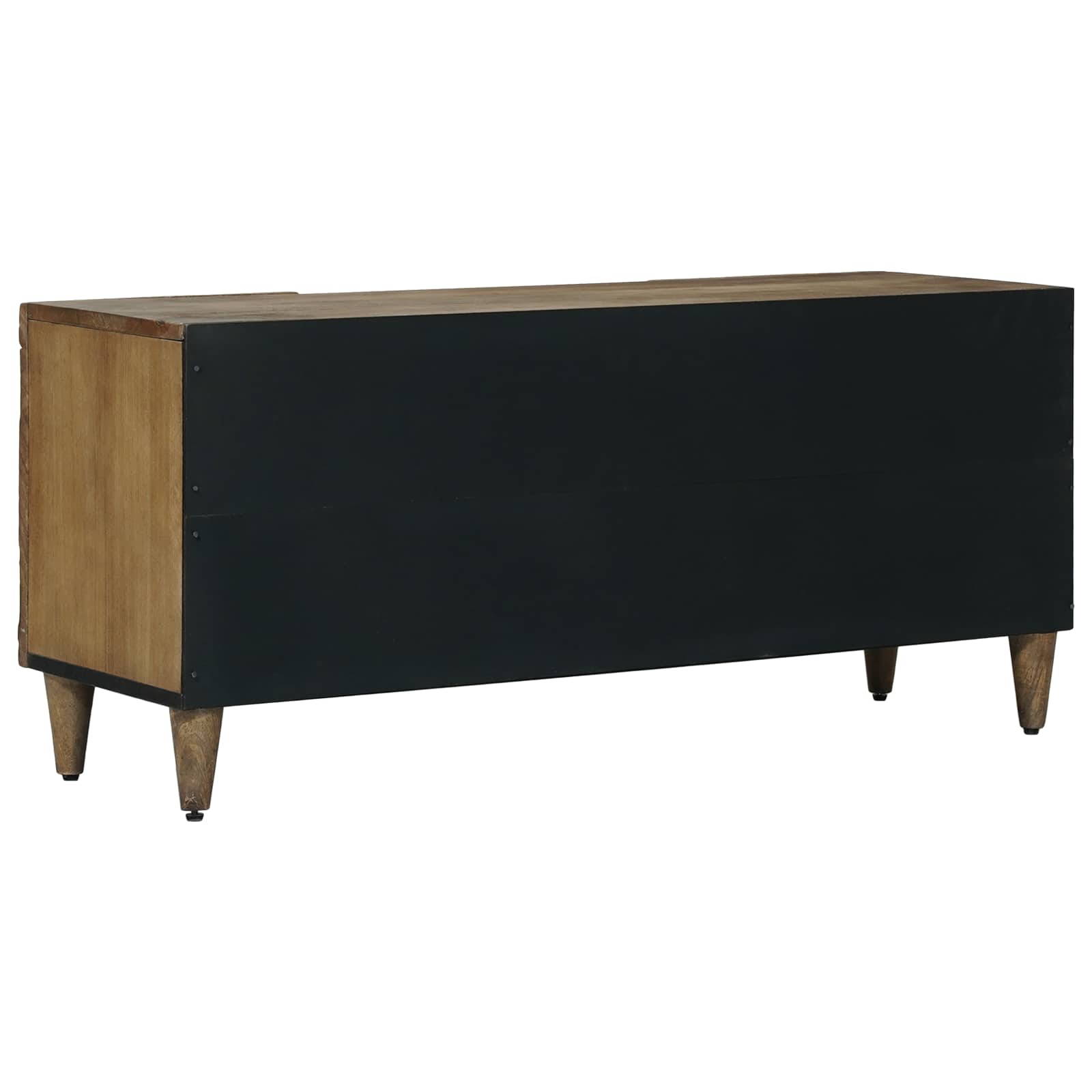 vidaXL Szafka pod telewizor Brązowy 105 x 33,5 x 46 cm Drewno z mango