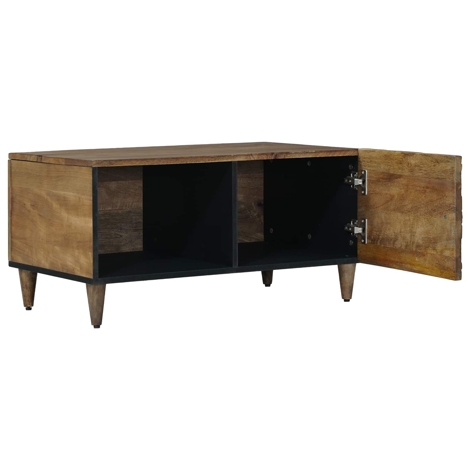 vidaXL Stolik kawowy Brązowy 80 x 50 x 40 cm Drewno z mango